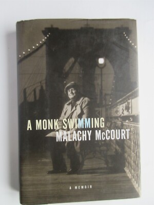 A Monk Swimming SIGNED by Malachy McCourt HCDJ 1st Edition 