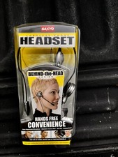 New Sanyo cordless phone headset new in package