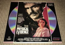Physical Evidence Laserdisc Burt Reynolds Theresa Russell VERY RARE