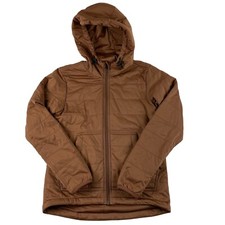 Snow Peak Brown Japanese Fabric Polyester Down Jacket Size Womens 1 
