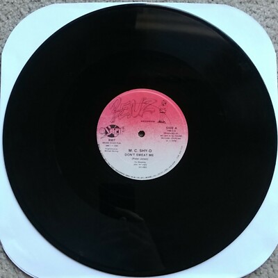 M.C. Shy-D - Don't Sweat Me Vinyl Record 12