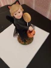 BETHANY LOWE-HALLOWEEN-KAT GIRL FIGURINE -NEW -2024