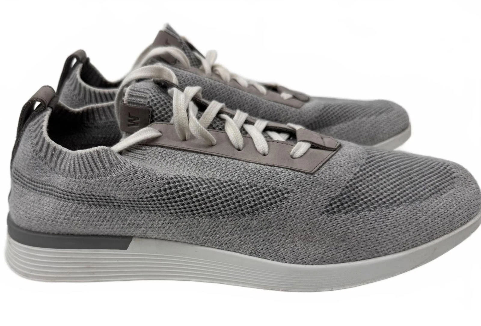 Baskets homme Wolf & Shepherd taille 11 Supreme Knit gris poussiéreux