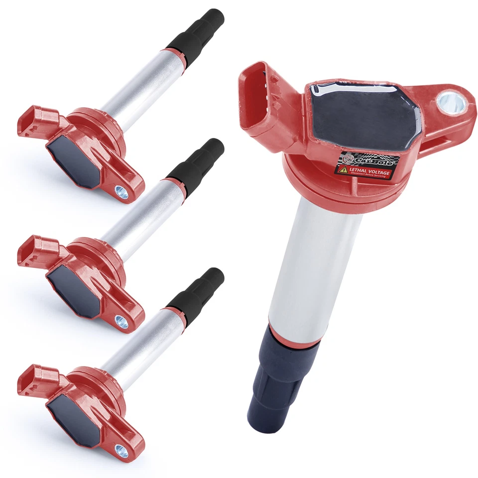 4 bobinas de encendido UF596 para Toyota Corolla Pontiac Vibe Matrix L4 1,8 L 2009-2017 Foto 4 de 4