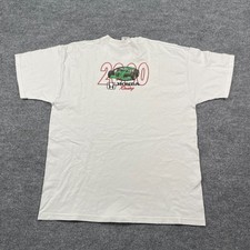 Vintage 2000 Powered by Honda Racing Indy Car Shirt XL 23x27 White