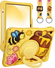Cute Cartoon Case with Shoulder Strap for Galaxy Tab A9 Plus 11 Inch 2023