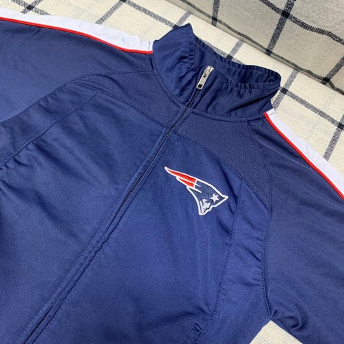 Reebok NFL Patriot's Team Apparel Kids Size 4 Athletic Zip Up Coat Sweatshirt - Picture 6 of 14