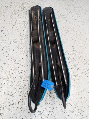 Polaris Front Skis Pair 1820332-067 1996 Indy Trail Blue Used Classic SKS Sport 