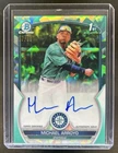 2023 Bowman Sapphire Michael Arroyo Chrome Auto Aqua 1st Prospect #/99 Mariners