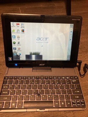 Acer Iconia W500 Tablet AMD C-50 1.5GHz 32GB SSD 2GB 10.1'' 1.3MP Webcam Keyboard