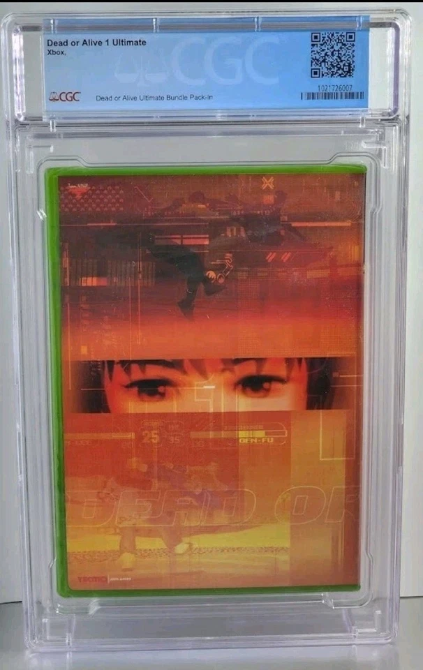 9,9 A++ ЗАПЕЧАТАННЫЙ 🎮 Dead or Alive 1 & 2 Ultimate 🎮 Microsoft XBOX оба оценены CGC - Изображение 3 из 4