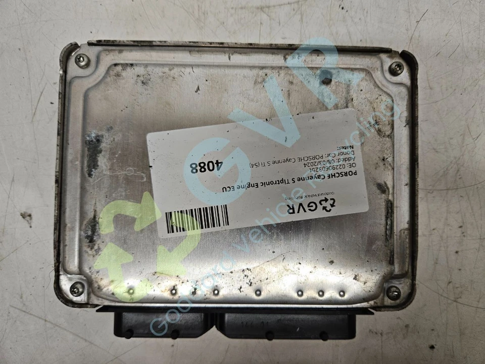 PORSCHE Cayenne S Tiptronic Engine ECU 022906032bt - Image 4 of 4