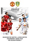 2025-26 Manchester United v Leeds Utd Stockholm Friendly Programme 19 July 2025