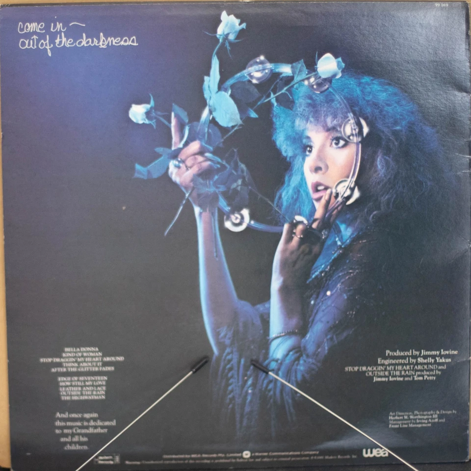STEVIE NICKS - BELLA DONNA - Vinyl LP - WEA - 1981 - VG FREE POSTAGE (3172) - Image 4 of 4