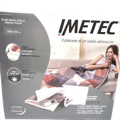 Imetec Wärmedecke Decken Heimtextilien Tartan Festival Kuschelig Warm Plaid Weic