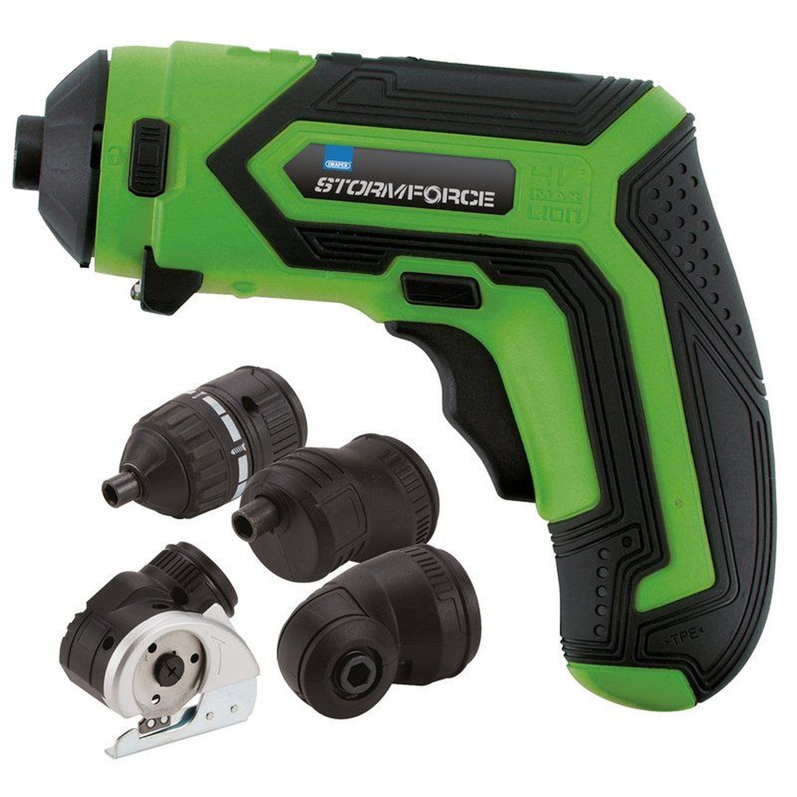 B&Q - Storm Force 4V Multifunction Screwdriver And Cutting Tool1/4" Hex 19403 - Image 6