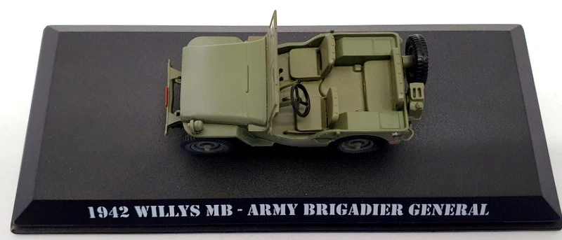 Greenlight 1/43 Scale 86593 - 1942 Willys MB Army Brigadier General MASH - Image 2 of 4