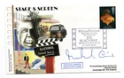 British & Hollywood Screen Legends Signed FDC Cover Autographed by Michael Caine