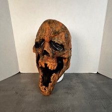 Creepy Skull Ghoul Mask Scary Halloween Prop Cosplay Costume Accessory EUC