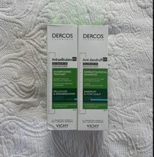 Image of Vichy dercos anti dandruff shampoo for normal/oily hair x 2 bottles