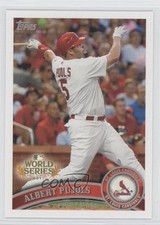 2011 St Louis Cardinals World Series Champions Hanger Pack Albert Pujols 04br