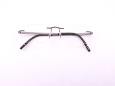 Silhouette Eyeglasses, Frames Only, 5529 70 6060, ..-19-140, Titanium, Austria