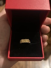 14k 1.8g Yellow Gold Band Style Ring Size 4