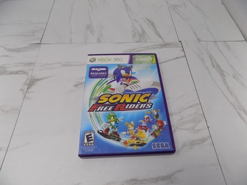 Sonic Free Riders Xbox 360 Kinect Video Game Multiplayer