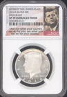 2014-S Kennedy Half Dollar Silver High Relief 50th Anni NGC SP70 Enhanced Finish