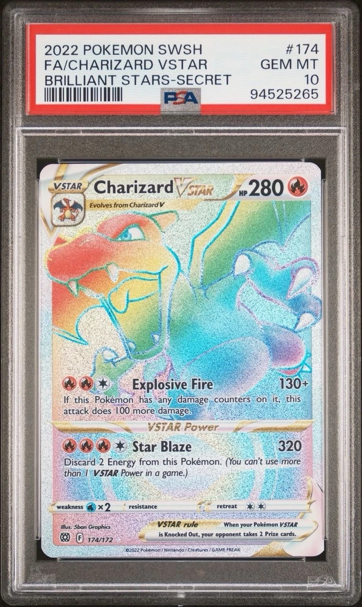 B1Rainbow SR PSA10 レインボー　英語版 Pokémon TCG Professional Sports Authenticator (PSA) Secret Rare