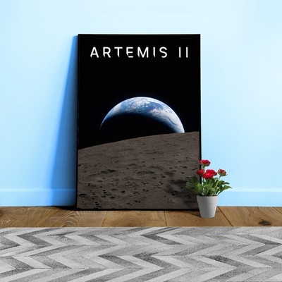 NASA Artemis 2 Lunar Flyby: Earthset, 2026 (Hi-Res) — space photo