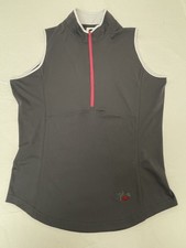 FJ Footjoy Sleeveless Half-Zip Golf Vest Women's size M