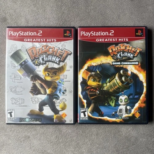 New ListingRatchet & Clank & Going Commando (PlayStation 2, PS2) Greatest Hits Bundle