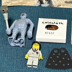 Lego Harry Potter 4712 Mountain Troll Minifigure 41983 W/Loin,vest,Instruction +