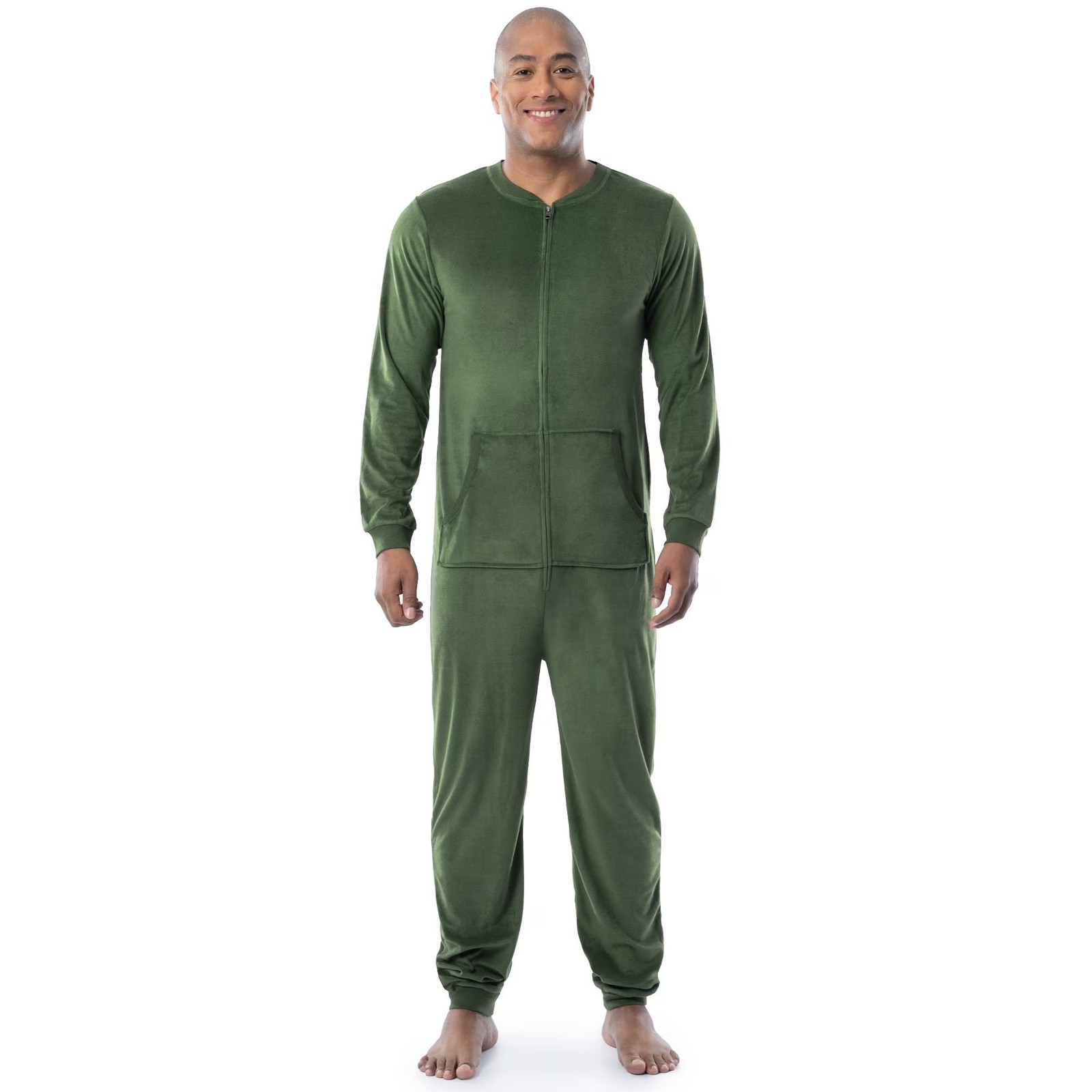 Fruit of the Loom Men&rsquo;s Solid One Piece Pajama Union Suit 