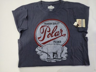 Premium Quality Polar Pilsen Beer By Red Jacket T-Shirt Size MEDIUM