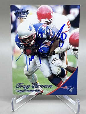 #ad Troy Brown 1999 Auto Pacific #235 New England Patriots Great 🏈🔥 $14.99
