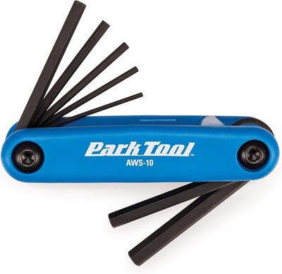 Park Tool AWS10 Klapp-Sechskantschlüsselsatz 1,5-6 mm