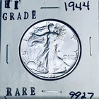 1944 LIBERTY WALKING SILVER HALF DOLLAR HI GRADE U.S. MINT RARE COIN 9927