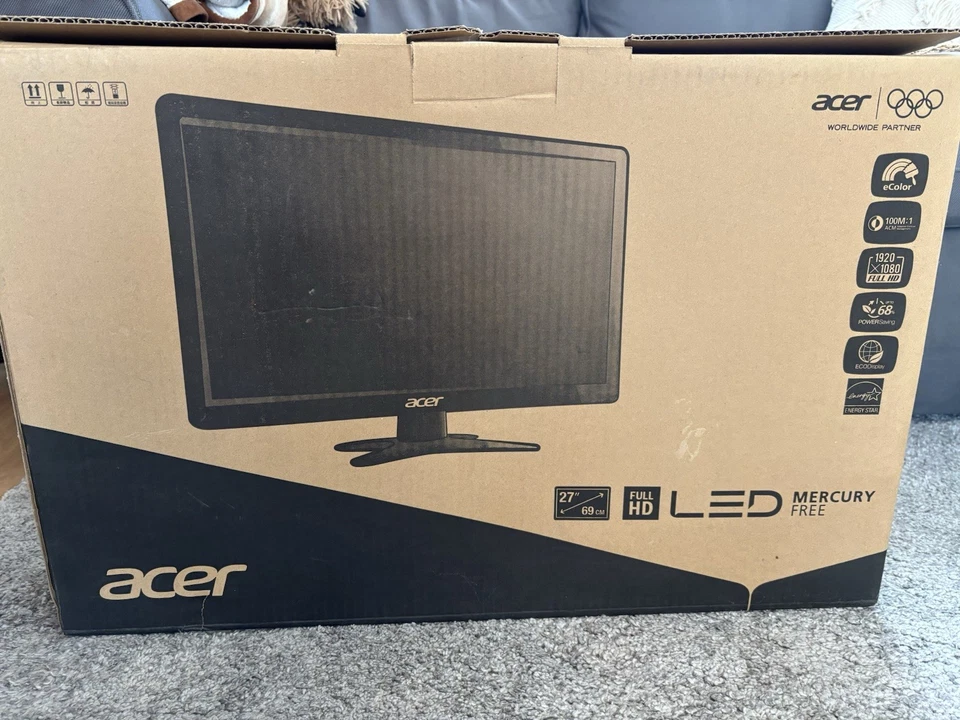 Acer G276HL 27" LCD-Monitor, HDMI, VGA, DVI - Bild 3 von 4