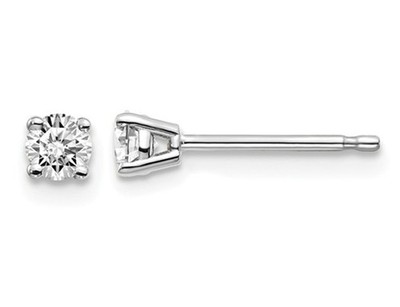 1/4 Karat (ctw VS2-SI1, D-E-F) Lab Grown Diamant Solitär Ohrringe 14K Gold