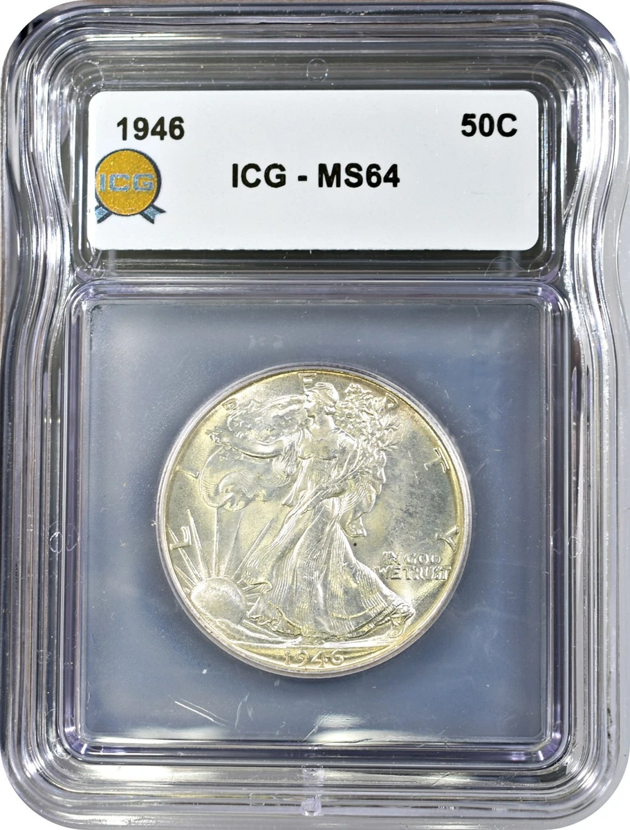 Uncirculated Silver Liberty Walking Half Dollars (1916-1947) for
