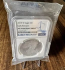 2019 W American Silver Eagle PF70 Ultra Cameo NGC Early Releases Sealed APMEXbag