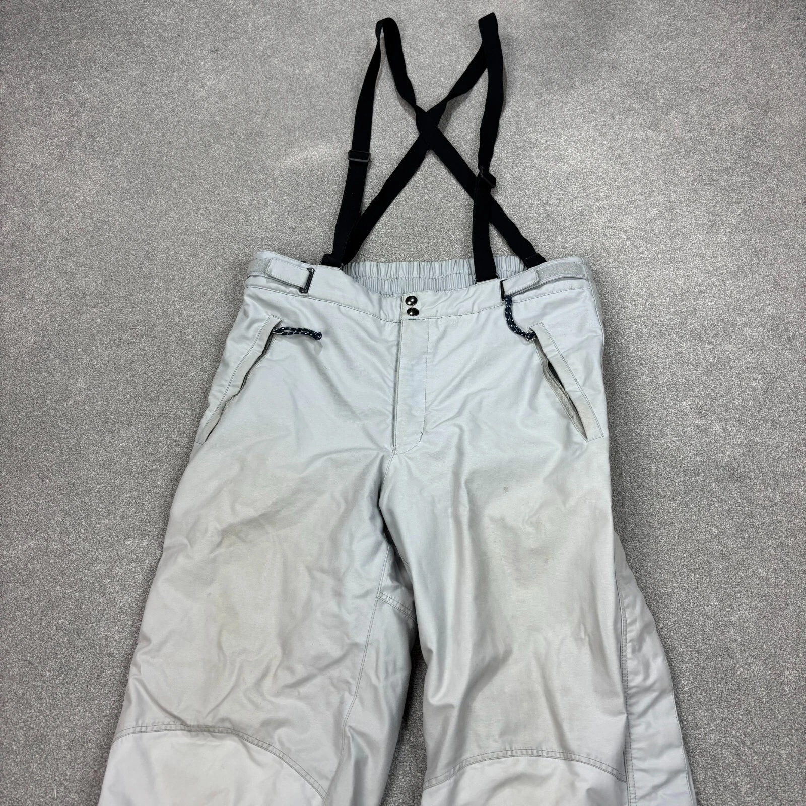 VINTAGE Patagonia Trousers Adult 36x32 Grey Hiking Lined Rain Pants Outdoor Men*
Opens in a new wind