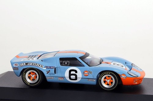 Ford DT 40 No.6 24h Le Mans azul claro/naranja WhiteBox 1:43 NUEVO/EMBALAJE ORIGINAL - Imagen 4 de 5
