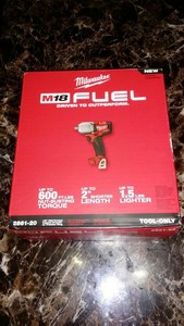 New-Milwaukee-Fuel-M18-2861-20-18V-Li-ion-1-2-034-MidTorque-Brushless-Impact-Wrench