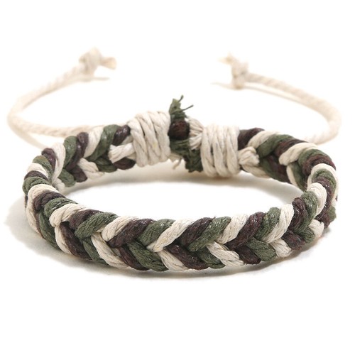Bohemian Bracelet Handmade Braided Rope Adjustable Bangles For Men Women Gift