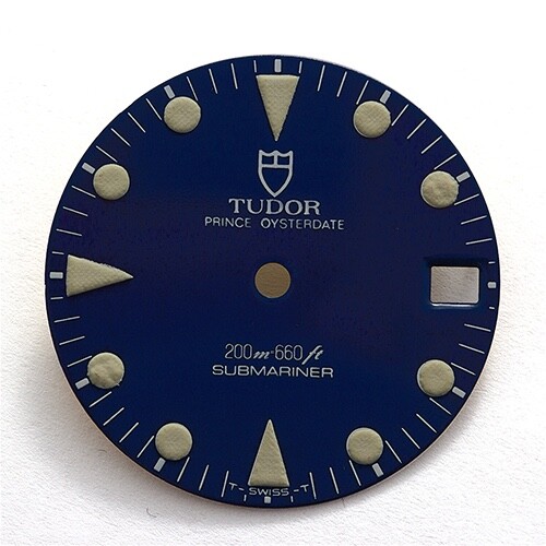 Tudor Navy Blue Lacquered Vintage Dial and Set of Hands for Submariner 79090 - Picture 2 of 7