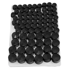 Black 83pcs Engine Bolt Cap Cover Kit Fit For Harley Davidson Touring Twin Cam