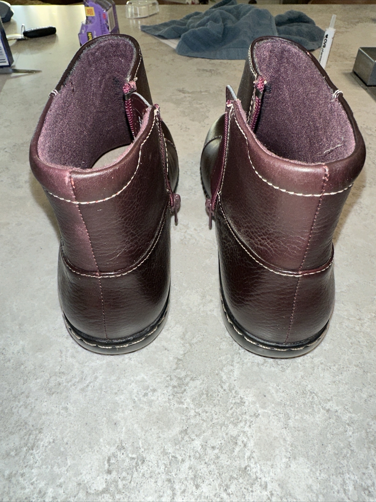 clarks womens boots size 8 eBay